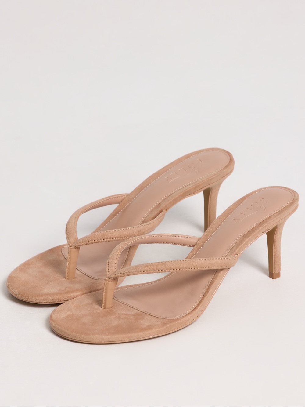 Heeled Thong Sandal - Picture 2 of 4